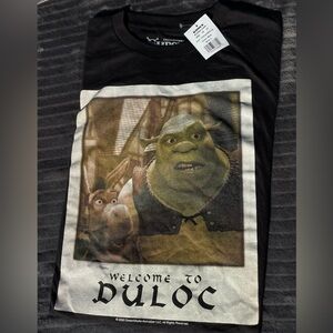 Kohl's Black Shrek Graphic Tee